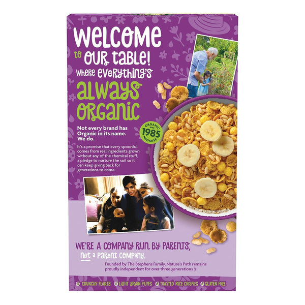 Nature's Path Organic Sunrise Crunchy Vanilla Cereal, 10.6 oz (Pack of 1) Vanilla 10.6 Ounce (Pack of 1)