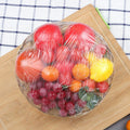 DYM 90PCS Reusable Elastic - Stretch Bowl Covers with Stretch PE Plastic Food Storage Covers Elastic Dish Plate Wrap Bowl Covers for Leftover and
