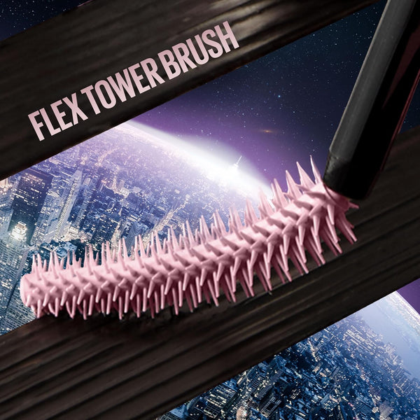 Maybelline Lash Sensational Sky High Washable Mascara Makeup, Volumizing, Lengthening, Defining, Curling, Multiplying, Buildable Formula, Blackest