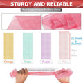 4 Pieces Exfoliating Washcloth Shower Towel African Net Sponge Japanese Wash Cloth Face Exfoliating Sponge Loofah Exfoliating Body Scrubber for