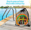 8 Pack Pool Toys, Shark Underwater Training Pool Diving Rings & Torpedo for Kids Ages 4-12, Summer Swim Water Fun Multicolored