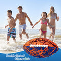 Jasonwell Waterproof Football Pool Toys - Strong Grip Soft Football for All-Weather Play Pool Games Beach Toys Water Footballs Outdoor Sports Toy