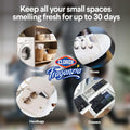 Clorox Fraganzia Deodorizing Balls, Lavender with Eucalyptus Scent - Battery Free Air Refresher, Odor Eliminators for Shoes, Gym Bag, Closet,