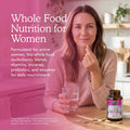 Garden of Life Vitamin Code Women's Multivitamin with Iron and Folate – Whole Food Women’s Vitamins with Probiotics, Digestive Enzymes, Immune