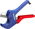 WORKPRO Ratchet PVC Pipe Cutter, Up to 1-5/8", Plastic Pipe and Tubing Cutter for PEX, PVC, PPR, and Plastic Hoses, High-quality Aluminum