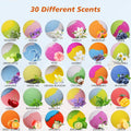 Bath Bombs for Kids with Toys Inside for Girls Boys - 30 Pack Bath Bombs Gift Set with Surprise, Kids Safe Bubble Bath Fizzy Balls Halloween