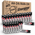 Energizer AA and AAA Batteries, 48 Count, Combo Pack Contains 24 Max Double A and 24 Max Triple A Batteries AA/AAA Combo