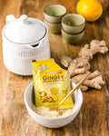 Prince of Peace Instant Ginger Honey Crystals, 2 Packs of 30 Sachets – Instant Hot or Cold Beverage – Easy to Brew Ginger and Honey Crystals