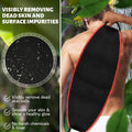 Evridwear Exfoliating Body Scrubber with Handles Back Washer Back Scrubber for Shower Bath Dry Skin Whole Body Deep Clean Men Women(Moderate) Red