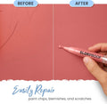 Slobproof Refillable Touch-Up Paint Pen Ã¢ÂÂ Mess-Free Wall Repair Tool, Easy Twist Control, Precise Application, Convenient Storage, DIY Home