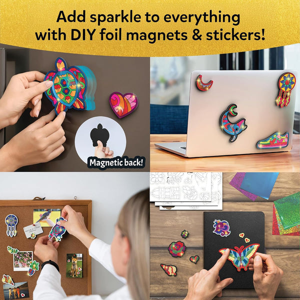 Skillmatics Foil Fun Pretty Patterns, Foil Art, Gift for Tweens & Adults 5. Pretty Patterns