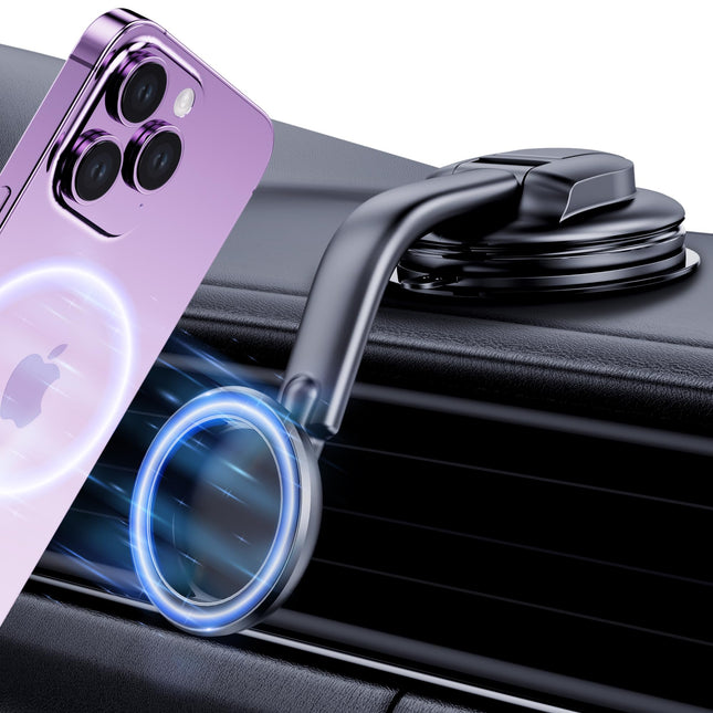 For Magsafe Car Mount,?Strong Magnets & Low Profile? Magnetic Phone Holder for Car Dashboard Windshield Universal Hands 