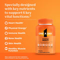 One a Day WomenâS Multivitamin with Vitamin A, C, D, E and All 8 B Vitamins, Calcium, Vitamins for Women, for Bone Health, Skin Health & Immune