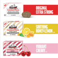 Fisherman'S Friend Cough Drops, Cough Suppressant and Sore Throat Lozenges, Original Extra Strong, 10Mg Menthol, 228 Drops (6 Packs of 38)
