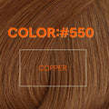 Full Shine Weft Hair Extensions 14 Inch 100G Copper Double Weft Remy Hair | Human Hair Bundles, Double Weft Extensions, Remy Straight Hair Weft,