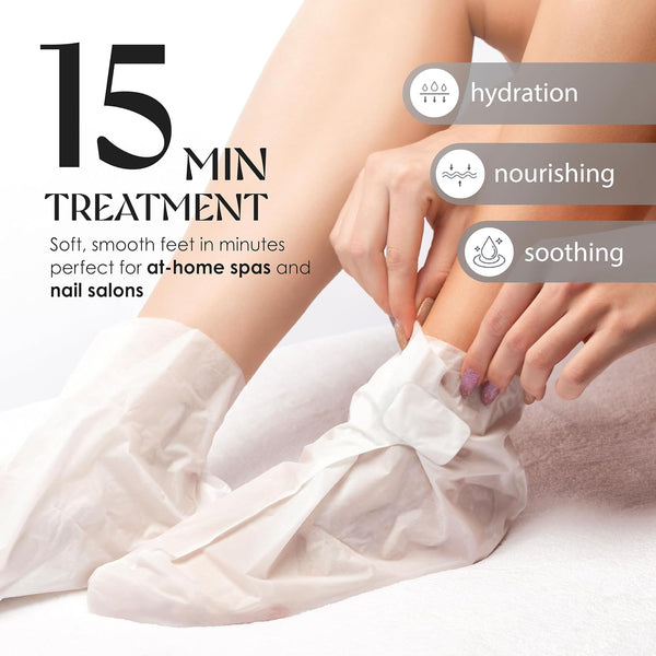 Original Derma Beauty Foot Mask 12 Pairs Detoxifying Charcoal Moisturizing Foot Mask Body Exfoliator Foot Masks Callus Remover Foot Bath Pedicure
