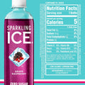 Sparkling Ice Blue Variety Pack, Zero Sugar Sparkling Water, with Vitamins and Antioxidants, 17 fl oz, 12 count (Classic Lemonade, Strawberry