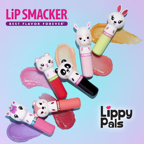 Lip Smacker Lippy Pals Unicorn, Flavored Moisturizing & Smoothing Soft Shine Lip Balm, Hydrating & Protecting Fun Tasty Flavors, Cruelty-Free &