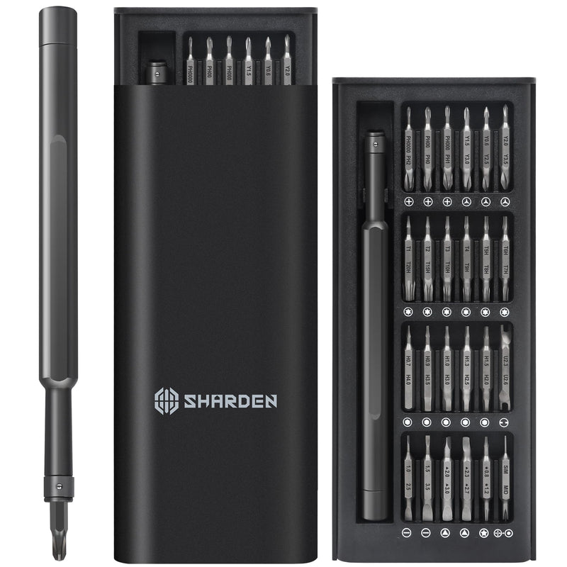 SHARDEN 49 in 1 Precision Screwdriver Set, Small Screwdriver Set with Torx, Pentalobe, Tri-wing, Mini Repair Tool Kit for PC, Laptop, MacBook,