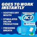 ACT Dry Mouth Moisturizing Gum, 20 Pieces, With Xylitol, Sugar Free Soothing Mint Mint 1 Count (Pack of 20)