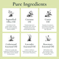J.R.LIGGETT'S Shampoo Bar Herbal Formula, All-Natural Solid Hair Cleanser, Plant-Based Dry Bar Shampoo with Antioxidant-Rich Plant Oils, Promotes
