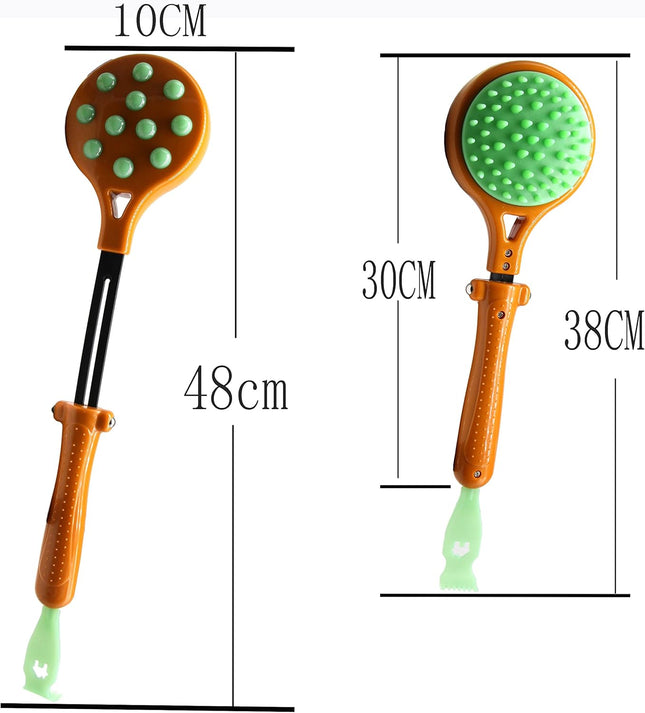 Zdycgtime Massage Hammer,Multifunctional Stretchable Health-Preserving Back Scratcher and Body Relaxation Massager,For H