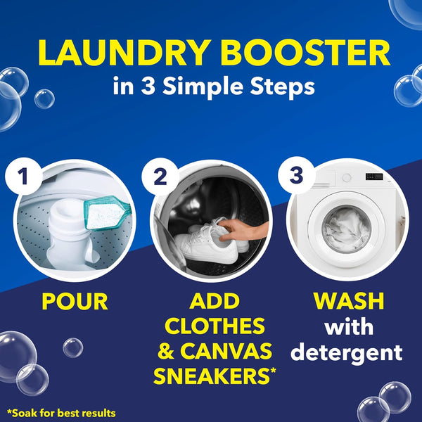 Oxiclean White Revive Laundry Whitener and Stain Remover Powder, 5 Lb