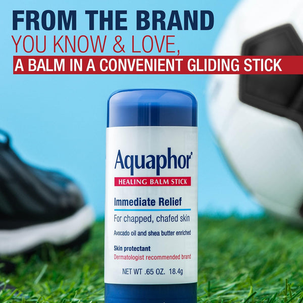 Aquaphor Healing Balm Stick, Skin Protectant with Avocado Oil and Shea Butter, 0.65 Oz Stick 0.65 Ounce (Pack of 1)
