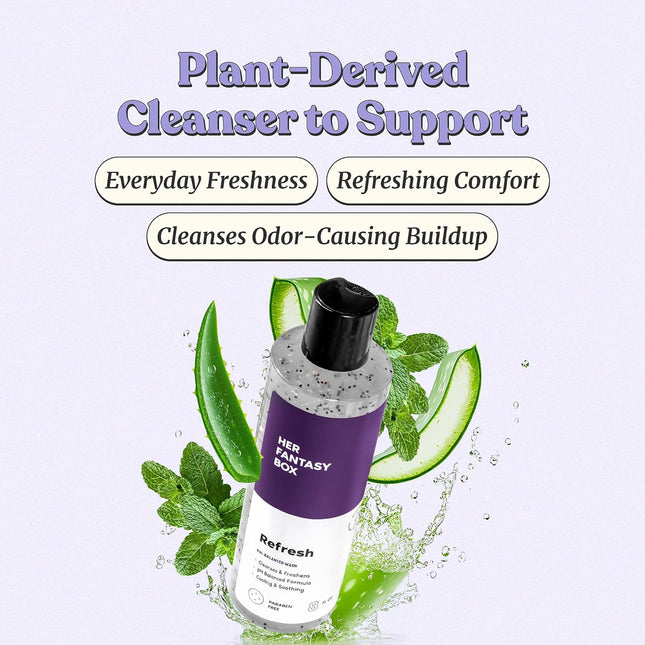 Her Fantasy Box | Refresh Ph Balancing Shower Gel - Natural Feminine Hygiene Sol