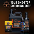 GIBS Beard, Hair & Tattoo Oil - Softens & Strengthens Beard Growth, Moisturizes Skin (4 Scents, 2 Sizes)