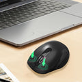 Wireless Mouse,2.4G USB Computer Mouse with 3-Level, Silent Quiet Click, Ergonomic, 6 Buttons Portable for Pc,Laptop,Chromebook,Mac - Black