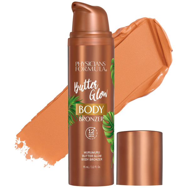 Physicians Formula Butter Glow Body Bronzer, Waterproof & Transfer-Proof, Sunless Bronze Perfection, Ultra-Creamy & Skin-Perfecting Formula for a