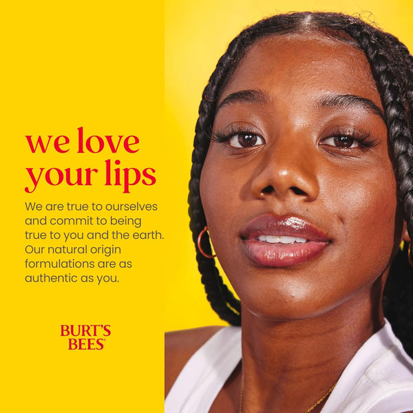 Burt'S Bees Lip Balm - Original Beeswax, Lip Moisturizer with Responsibly Sourced Beeswax, Tint-Free, Natural Origin Conditioning Treatment, 4
