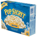 Pop Secret Microwave Popcorn, Butter Flavor, 3.2 Oz Sharing Bags, 6 Count