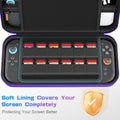 daydayup Switch Carrying Case Compatible with Nintendo Switch 2, with 24 Games Cartridges Protective Hard Shell Travel Carrying Pouch DS Case