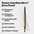 Revlon ColorStay Micro Brow Pencil, 454 Medium Brown, 0.003 oz Medium Brown 0 Ounce (Pack of 1)