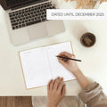 Beautiful 2025 Daily Planner - 7" x 10" Planner for Women or Men with Weekly & Monthly Spreads for Easy Planning - Beautiful Calendar Book to