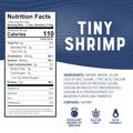 Bumble Bee Tiny Canned Shrimp, 6 oz Can (Pack of 1) - Served in Water, Cooked, Peeled, Deveined - 22g Protein per Serving - Gluten Free Tiny
