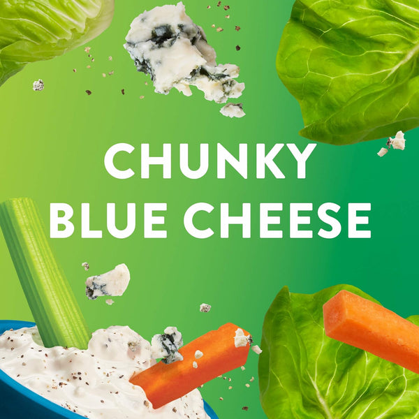 Wish-Bone Chunky Blue Cheese Salad Dressing, 15 FL OZ Chunky Blue Cheese 15 Oz 15 Fl Oz (Pack of 1)