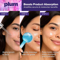Plum Beauty Facial Cooling Globes, Cool Massage Tools for Reduces Puffiness | Cool Massage Tools for Refreshing Skincare Routine, Enhances Self