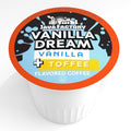 Java Factory Coffee Pods Vanilla Flavored Coffee Compatible with K Cup Brewers Including 2.0, Vanilla Dream, 80 Count Vanilla 80 Count (Pack of 1)