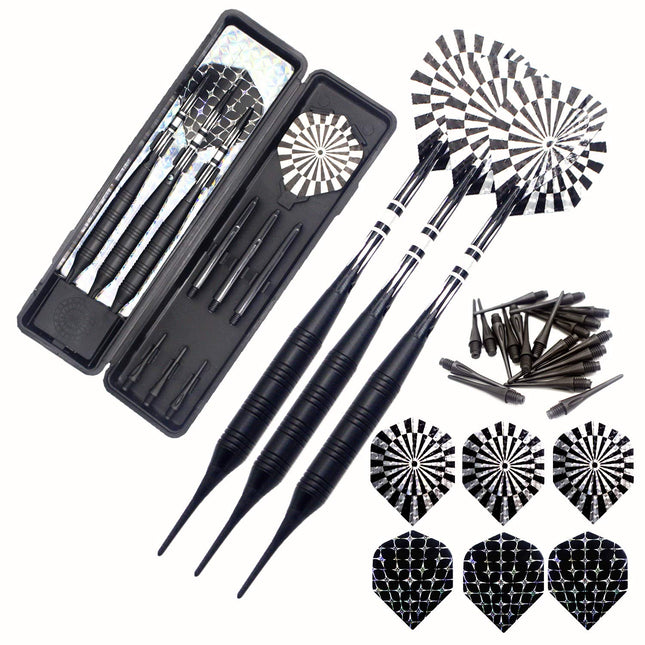 Soft Tip Darts Set for Electronic Dart Board 18/22G Plastic Tip Darts Set with B