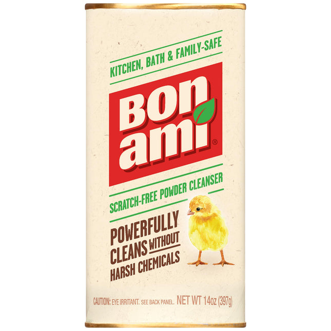 BON AMI Powder Cleanser for Kitchens & Bathrooms - All Types of Surfaces, Cleans