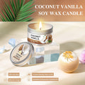 Gifts for Women, Birthday Gifts for Women, Bath and Body Gifts Set, Vanilla Coconut Spa Gift for Self Care,Thank You Relaxing Bath Sets for Mom,