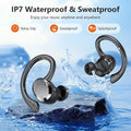 Wireless Earbuds, Earbuds Bluetooth 5.4, Bluetooth Headphones 68Hrs Playtime Sport Earphones with LED Display ENC Noise Cancelling Mic, IPX7