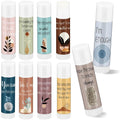 30 Sets Mental Health Awareness Gifts Lip Balm Bulk Inspirational Lip Balm with Positive Daily Affirmation Cards Self Care Gifts for Women Men