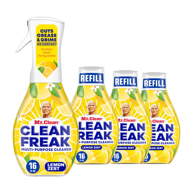 Mr. Clean Clean Freak Multi Surface Cleaning Spray, Deep Cleaning Mist Starter K