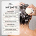 Naturel Soothe Dandruff Shampoo Bar, Shampoo Bar for Dry Scalp or Dandruff, Vegan, Zero Waste, Cruelty Free, Made in USA