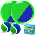 Ball Catch Game, Kids Toss Game for Ages 3 4 5 6 7 8-12 Year Old Boy Girl, Catching Balls Set with 2 Ball Paddles for Outdoor Yard Game, Pool or