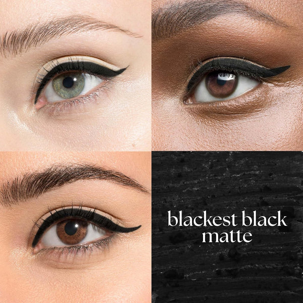 Julep When Pencil Met Gel Eyeliner – Waterproof, Long-Lasting, Smudge-Proof Liner for Everyday to Night Looks, Blackest Black 01 Blackest Black
